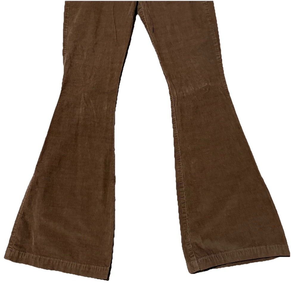 hollister high rise flare corduroy pants Women's 1r - Picture 2 of 9